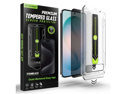 119353 7 techsuit titanglass crystalhd ochranne sklo kompatibilne s odtlackom prsta pre samsung galaxy s26 plus sukromne