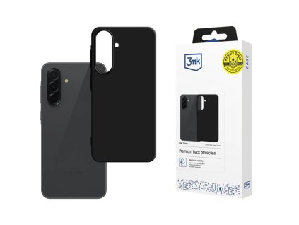 146770 3mk matt case matne ochranne puzdro pre samsung galaxy a57 5g cierne