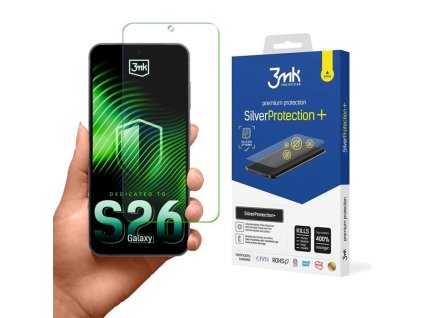 146719 3mk silverprotection antibakterialna ochranna folia pre samsung galaxy s26 cira