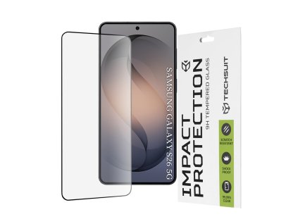 146389 techsuit 111d full cover full glue glass ochranne sklo s celoplosnym lepenim pre samsung galaxy s26 cierne