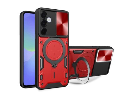 120196 techsuit camguard pro puzdro s krytom fotoaparatu pre samsung galaxy a37 5g cervene