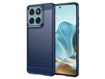 89235 techsuit carbon silicone silikonovy kryt pre motorola edge 60 edge 60 fusion modry