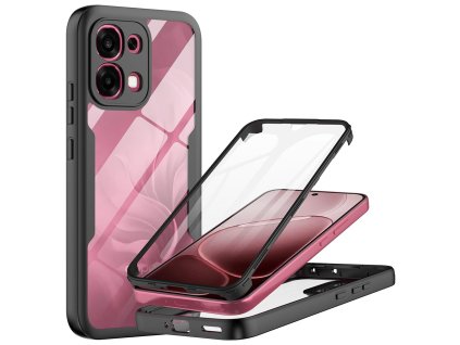 120613 techsuit colorverse 360 series puzdro s ochranou displeja pre oppo a6 pro 4g oppo a6 pro 5g cierne