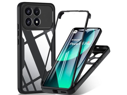 121276 techsuit colorverse 360 series puzdro s ochranou displeja pre xiaomi poco f8 pro cierne