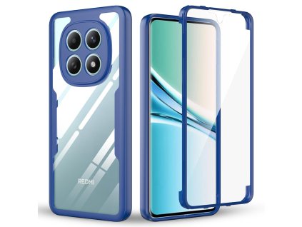 121228 techsuit colorverse 360 series puzdro s ochranou displeja pre xiaomi redmi note 15 5g poco m8 5g modre