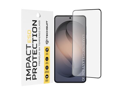 146404 techsuit esd glass ochranne sklo pre samsung galaxy s26 cierne