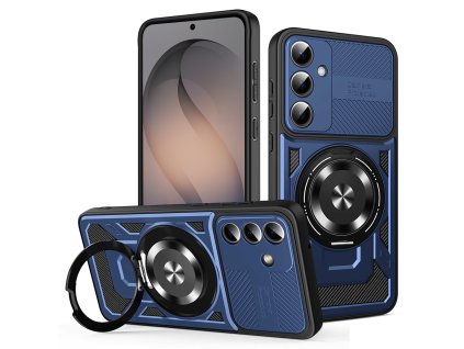 146788 techsuit ruggedcam odolne ochranne puzdro s krytom fotoaparatu pre samsung galaxy s26 modre