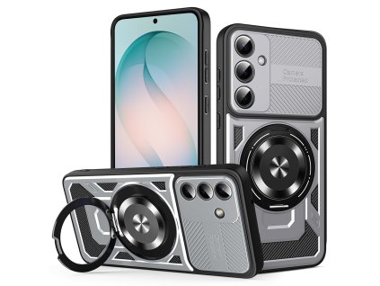 146815 techsuit ruggedcam odolne ochranne puzdro s krytom fotoaparatu pre samsung galaxy s26 plus sive