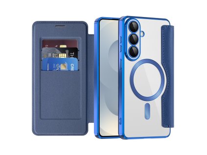 146326 techsuit smartmag book case knizkove ochranne puzdro pre samsung galaxy s26 modre