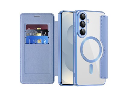 146377 techsuit smartmag book case knizkove ochranne puzdro pre samsung galaxy s26 plus svetlomodre