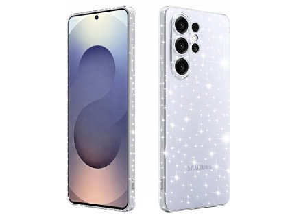 120949 techsuit sparkleskin series puzdro pre samsung galaxy s26 ultra transparentne