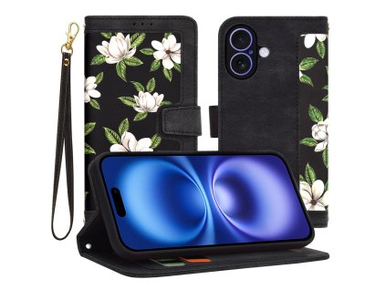 64086 techsuit flipcraft puzdro na iphone 16 kvety usvitu