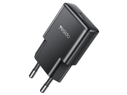 119863 yesido wall charger ultra tenka gan sietova nabijacka usb c pd30w cierna