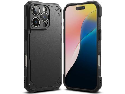 148921 ringke rugged gear kryt pre iphone 16 pro cierny