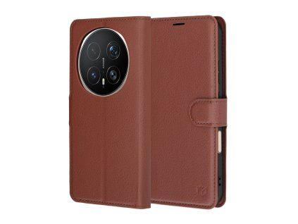 150712 techsuit leather folio puzdro pre honor magic8 pro hnede