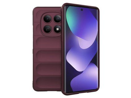 150022 5 techsuit magic shield kryt pre xiaomi redmi note 15 5g poco m8 5g bordovy