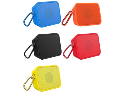 Bluetooth prenosný reproduktor anti-drop mini s AUX, SD, HandsFree CM-WP1 (Barva Černá)