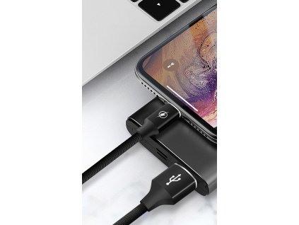 iPhone USB kábel 1M (Barva Bílá)