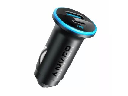 40847 anker autonabijacka 323 a2735g11 usb type c led svetlo 52 5w cierna