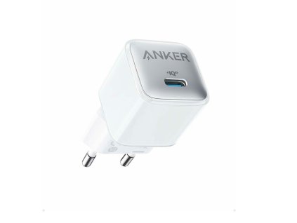 40955 anker nabijacka do zasuvky 230v nano 3 a2346g21 type c 20w poweriq 3 0 biela