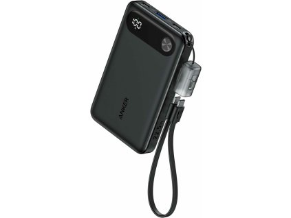 41808 anker power bank powercore a1257g11 2x type c 1x usb 10000mah 22 5w cierna