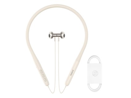 40718 baseus bluetooth sluchadla bowie p1 a00025800223 z1 polovicne in ear nakrcnik bluetooth 5 2 biela