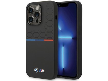 57300 bmw kryt silicone pattern pre iphone 15 pro cierny