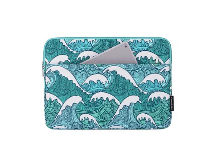 57813 canvasartisan puzdro na tablet sleeve pre 12 13 palcove zariadenia zelena