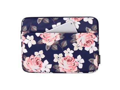 39329 canvasartisan vodotesne puzdro na notebook so zipsom h40 11 pre 15 16 palcove zariadenia modre
