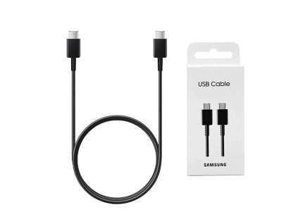 40085 datovy kabel ep da705bbegww usb c na rychle nabijanie typu c 3a 1 m cierny blistrove balenie
