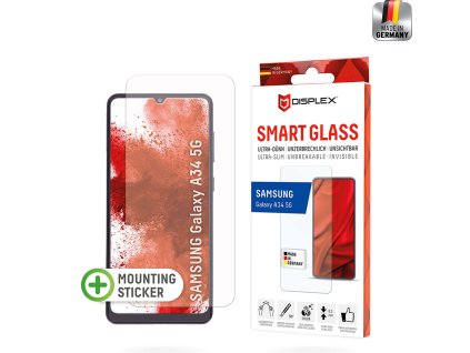 30268 displex premium smart flexiglass tvrdene sklo samsung galaxy a34 5g priehladna
