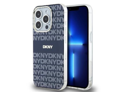 49311 dkny obal iml mono stripe magsafe dkhmp15xhrhseb iphone 15 pro max modry