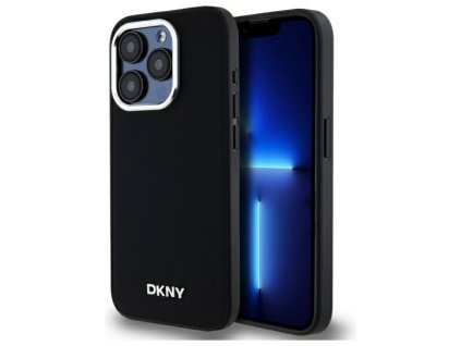 49344 dkny tvrdy obal plain logo magsafe dkhmp15xpscmclk iphone 15 pro max cierny