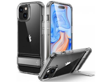 18106 esr air shield boost kickstand kryt na iphone 15 plus transparentna