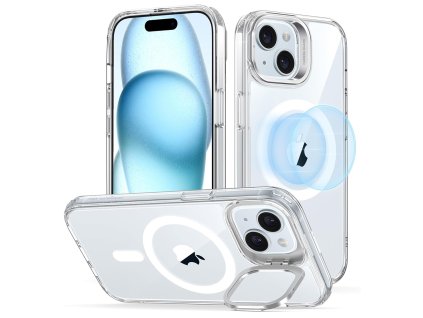 28882 esr classic hybrid halolock kickstand kryt na iphone 15 plus transparentna