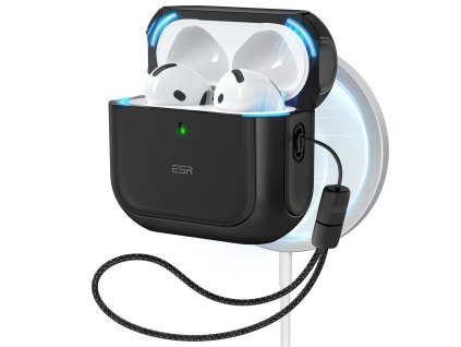 47910 esr orbit hybrid halolock kryt na apple airpods 4 cierny