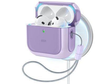 47919 esr orbit hybrid halolock kryt na apple airpods 4 fialovy