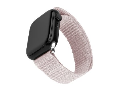 48588 fixed nylon sporty strap 32mm nylonovy sportovy remienok pre apple watch 1 10 se se 2 38 40 41 42mm ruzovo zlaty
