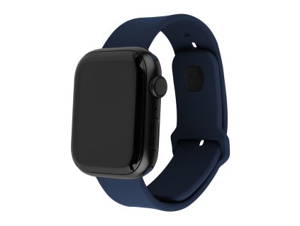 48567 fixed silicone sporty strap set 32mm silikonovy sportovy remienok set pre apple watch 1 10 se se 2 38 40 41 42mm modry