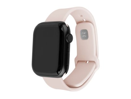 48561 fixed silicone sporty strap set 32mm silikonovy sportovy remienok set pre apple watch 1 10 se se 2 38 40 41 42mm ruzovy