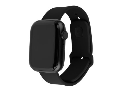 51921 fixed silicone sporty strap set 35 mm pre apple watch 1 2 3 4 5 6 7 8 9 10 se se 2 ultra ultra 2 42 44 45 46 49 mm cierny
