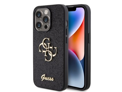 53706 guess glitter script big 4g guhcp15lhg4sgk puzdro na iphone 15 pro cierna