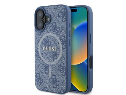 46506 guess 4g ring classic logo magsafe kryt na iphone 16 guhmp16sg4gfrb modry