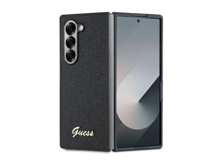 49056 guess glitter script guhczfd6hggshk ochranny obal samsung galaxy z fold6 cierny