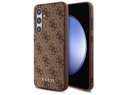 48741 7 guess hardcase 4g classic guhcs24feg4gfbr kryt na samsung galaxy s24 fe hnedy