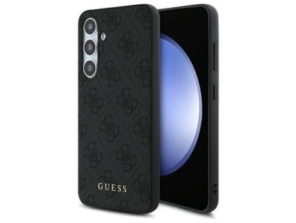56514 guess hardcase 4g classic guhcs24feg4gfgr ochranny kryt s klasickym 4g vzorom pre samsung galaxy s24 fe sivy