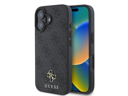 48900 guess hardcase 4g classic magsafe guhmp16sp4sm4mk kryt na iphone 16 cierny