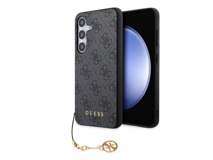 48093 guess hardcase 4g charms collection guhcs24mgf4ggr kryt na samsung galaxy s24 plus cierny