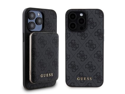 42459 guess hardcase powerbank magsafe gubpm5p15x4gemgk puzdro pre iphone 15 pro max cierna