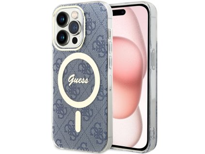 44472 guess iml 4g magsafe kryt na iphone 15 guhmp15sh4stb modry